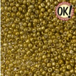 Zdjęcie - Koraliki SeedBeads Round Metallic Gold