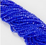 Zdjęcie - Kryształki bicone fasetowane 4mm full blue
