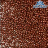 Zdjęcie - Koraliki TOHO Round Permanent Finish - Matte Galvanized Brick Red
