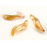 Zdjęcie - 6525 wave pendant SWAROVSKI golden shadow