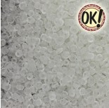 Zdjęcie - Koraliki SeedBeads Round Transparent Frosted Crystal