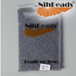 Zdjęcie - Koraliki NihBeads Trans-Rainbow Frosted Gray