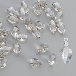 Zdjęcie - 6540 twisted drop, SWAROVSKI, silver shade