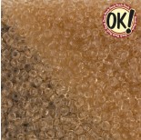 Zdjęcie - Koraliki SeedBeads Round Transparent Light Peach