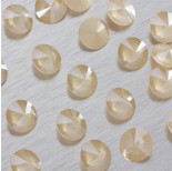 Zdjęcie - 1122 Swarovski rivoli stone Crystal Ivory Cream