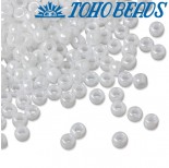 Zdjęcie - Koraliki TOHO Round Opaque-Lustered White