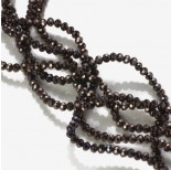 Zdjęcie - Kryształki oponki fasetowane metalic dark bronze