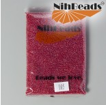 Zdjęcie - Koraliki NihBeads Trans-Lustered Lt Siam Ruby