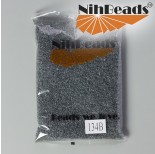Zdjęcie - Koraliki NihBeads Inside-Color Crystal/ Grey Line