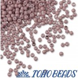 Zdjęcie - Koraliki TOHO Round Opaque-Pastel-Frosted Lt Lilac