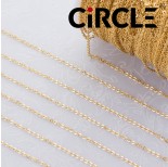 Zdjęcie - Łańcuszek mini owal ze stali chirurgicznej
