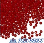 Zdjęcie - Koraliki TOHO Round Transparent-Frosted Siam Ruby