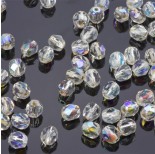 Zdjęcie - Fire Polish Silver Lined - Crystal AB (SLX00030)