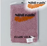 Zdjęcie - Koraliki NihBeads Metallic Frosted Dark Pink Lilac