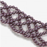 Zdjęcie - 5810 round pearl Iridescent Red Pearl (947)