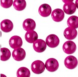 Zdjęcie - Koraliki miracle kulki fuchsia
