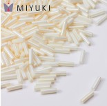 Zdjęcie - Koraliki Miyuki Bugles #2 6 mm Cream Ceylon