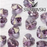 Zdjęcie - 6202 serce SWAROVSKI light rose blue shade