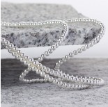 Zdjęcie - Hematyt kulki platerowane gładkie white silver