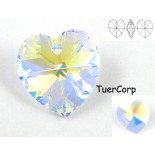 Zdjęcie - 6228 heart pendant, SWAROVSKI, crystal AB,