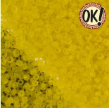 Zdjęcie - Koraliki SeedBeads Round Frosted Yellow
