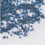 Zdjęcie - Koraliki Miyuki Delica Dyed Silver Lined Blue Zircon