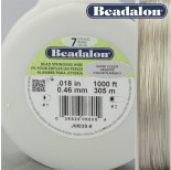 Zdjęcie - Beadalon linka powlekana silver color