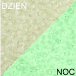 Zdjęcie - Koraliki TOHO Round Glow In The Dark Yellow Crystal/Bright Green