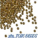 Zdjęcie - Koraliki TOHO Round Gold-Lined Rainbow Topaz