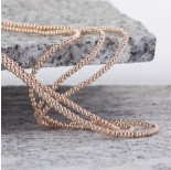Zdjęcie - Hematyt kulki platerowane gładkie rose gold