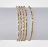 Zdjęcie - Bransoletka z kryształkami crystal AB