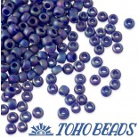 Zdjęcie - Koraliki TOHO Round Trans-Rainbow-Frosted Cobalt