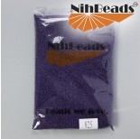 Zdjęcie - Koraliki NihBeads Metallic Frosted Dark Purple
