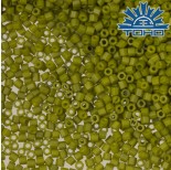 Zdjęcie - Koraliki TOHO Hex Opaque-Frosted Pea Green Soup