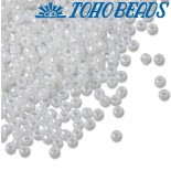 Zdjęcie - Koraliki TOHO Round Opaque-Lustered White