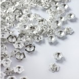 Zdjęcie - Koraliki metalowe czapeczki kokardki