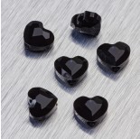 Zdjęcie - 5741 Swarovski love bead Jet