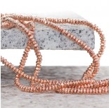Zdjęcie - Hematyt oponka fasetowana rose gold