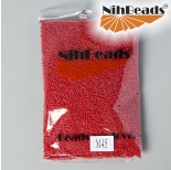 Zdjęcie - Koraliki NihBeads Opaque Frosted Cherry