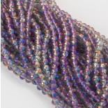 Zdjęcie - Kryształki kulki fasetowane 6mm mistic violet