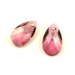 Zdjęcie - 6106 almond pendant,SWAROVSKI, antique pink