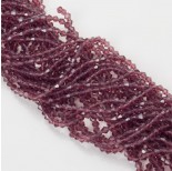 Zdjęcie - Kryształki bicone fasetowane 4mm garnet