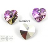 Zdjęcie - 6228 heart pendant, SWAROVSKI, vitrail light,