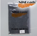 Zdjęcie - Koraliki NihBeads Transparent Frosted Gray
