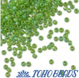 Zdjęcie - Koraliki TOHO Round Trans-Rainbow-Frosted Peridot