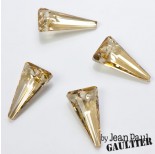 Zdjęcie - 6480, spike pendant, SWAROVSKI, golden shadow