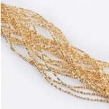 Zdjęcie - Hematyt kulka fasetowana 16cut light gold
