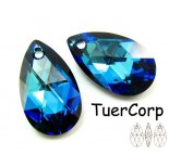 Zdjęcie - 6106 almond pendant, SWAROVSKI, bermuda blue,