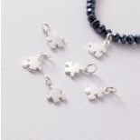 Zdjęcie - Srebrna zawieszka do bransoletek mini puzzel, próba Ag925