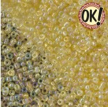 Zdjęcie - Koraliki SeedBeads Round Trans Rainbow Straw